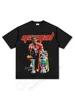 Yamal Football Star American Street Hip Hop Fashion Vintage Print Y2k Style Pure Cotton Loose Pure Cotton Short Sleeve T-Shirt 1