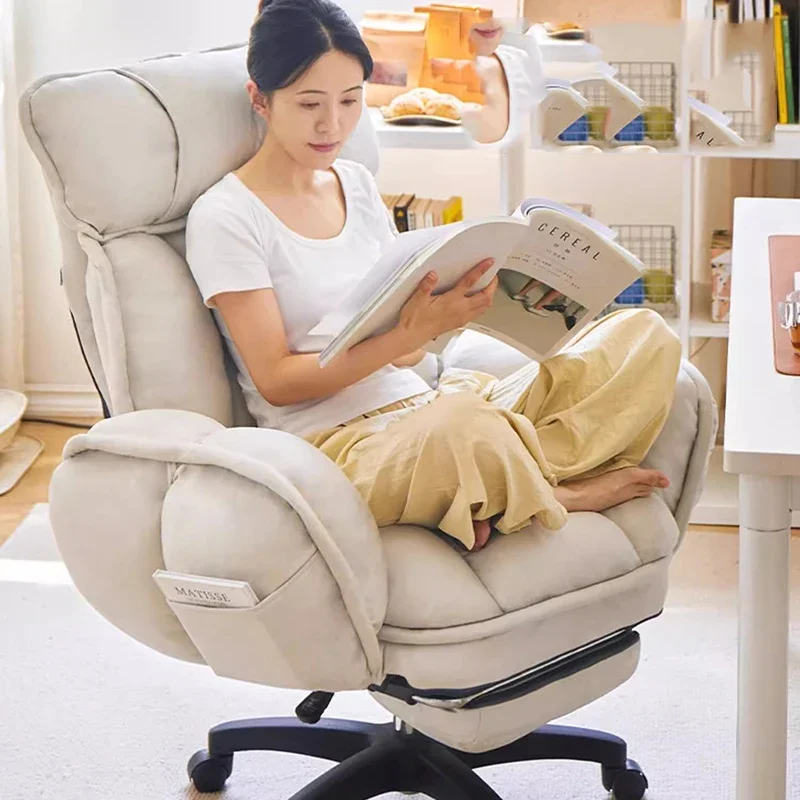 Study Throne Office Chair Vanity Salon Lazy Makeup Designer Computer ...
