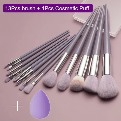 Makeup Brush Set Makeup Concealer Brush Blush Loose Powder Brush Eye Shadow Highlighter Foundation Brush Beauty Tools