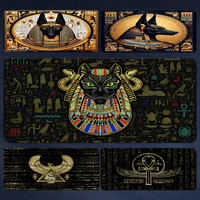 God Egyptian Cat Hot Durable Rubber Mouse Mat Pad Size For CSGO Game Player Desktop PC Computer Laptop 1