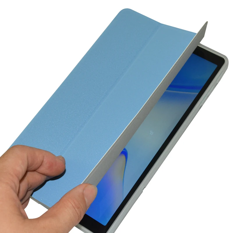 Slim Tri-Fold Stand Cover with Soft Back