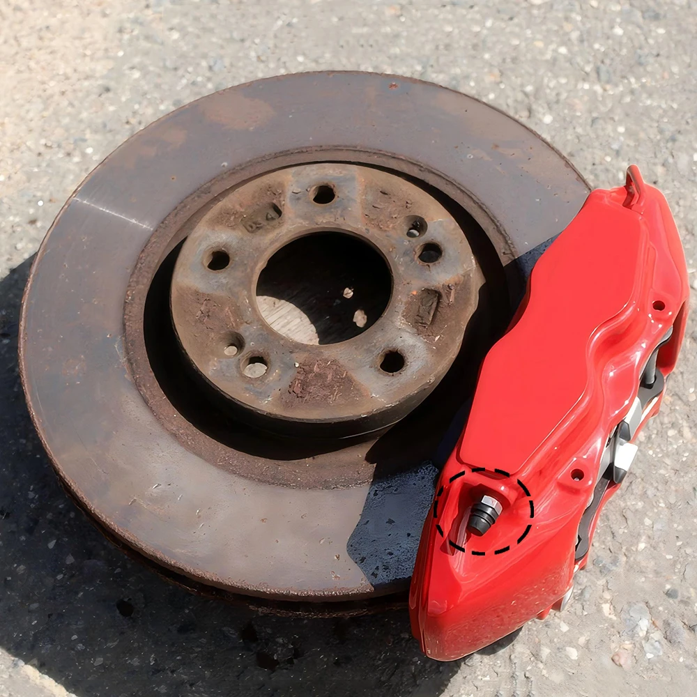 브레이크 캘리퍼 블리더 니플 나사 앞뒤 좌우 키트 (복스홀 오펠 모바노 MK2 코르사 E 자피라 투어러 2014 2016 2018 용)