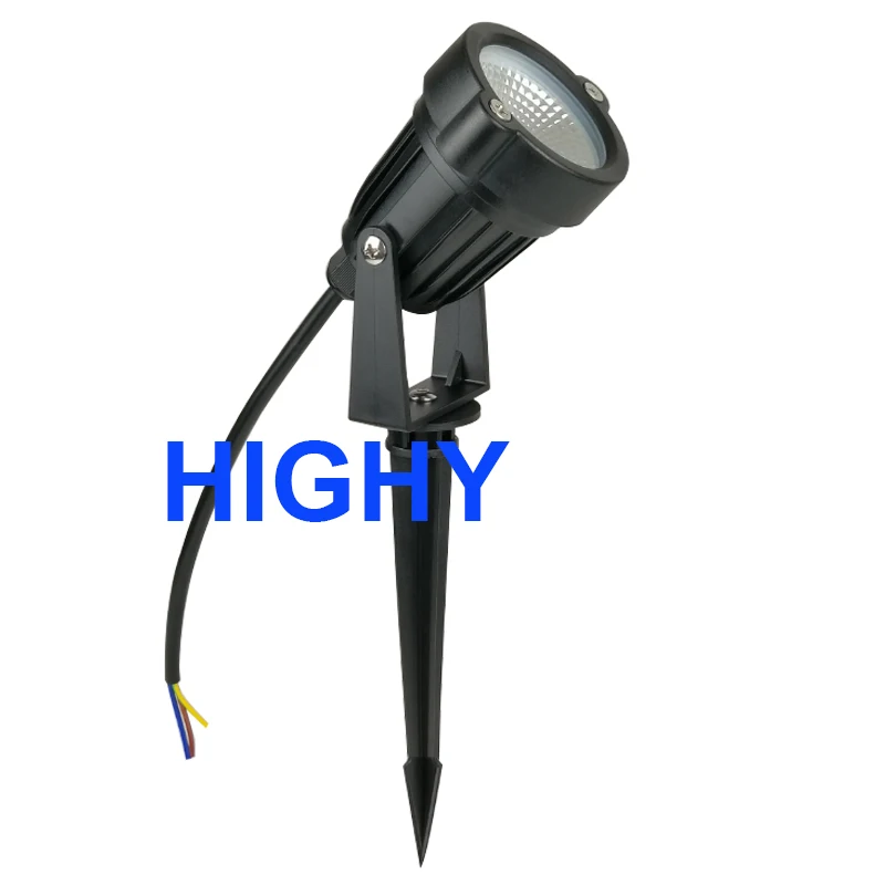 5W LED Landscape Lights 220V Waterproof Garden Pathway Lights Outdoor Spotlights with Spike 4/10pcs