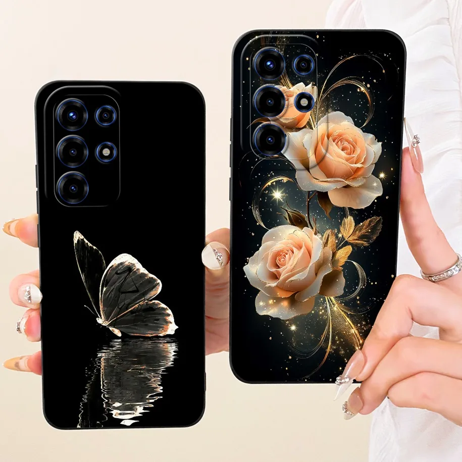 Luxury Space Volcano Painted Soft Silicone Candy Color Protection Case