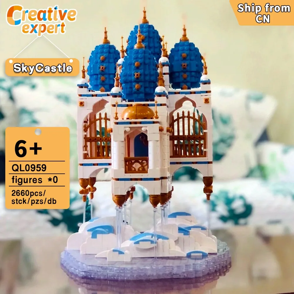 

Creative Expert Moc SkyCastle Street View QL0959 2660pcs Bricks Modular House Model Building Blocks Toys Gift Detective's Office