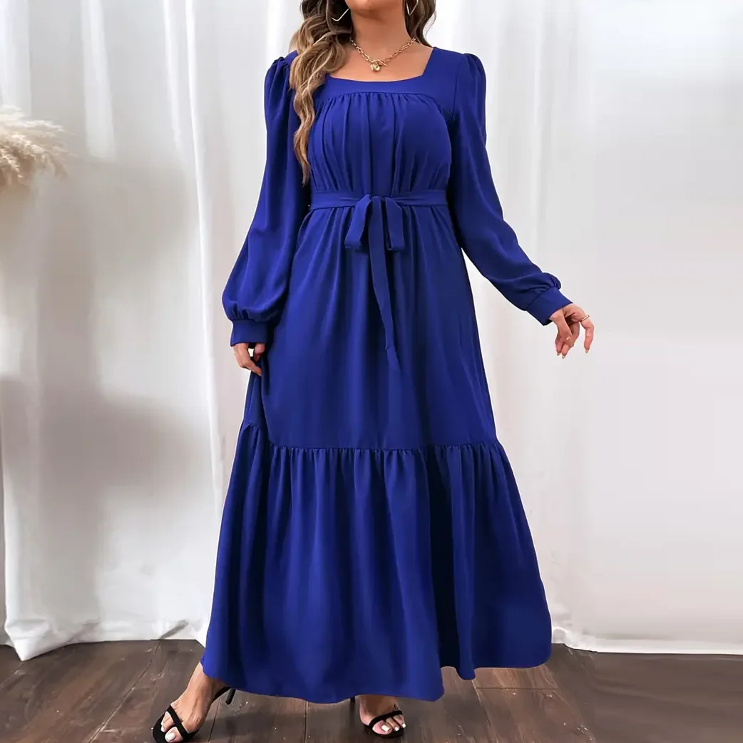 

Elegant African Dresses For Women Dashiki Autumn Spring Long Sleeve Maxi Dress Ladies Traditional African Clothing Fairy Dreaes