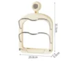 2 in 1 Punch-free Suction Cup Pot Lid Rack Multifunctional Wall-mounted Double-layer Pot Lid Rack Kitchen Storage Rack 6