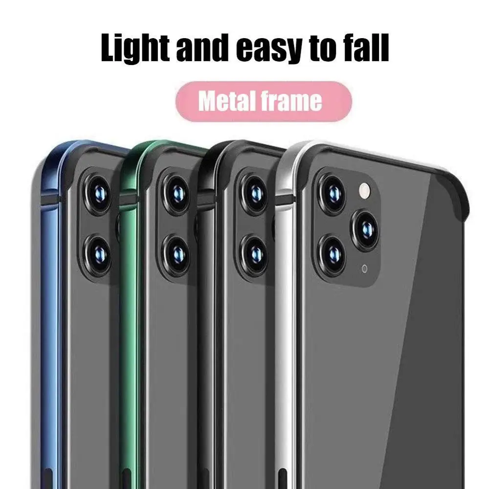 

Aluminum Frame Metal Bumper Case For iPhone 14 13 12 11 Pro Max 11 Mini iPhone14 Plus XSMAX Xr Xs ProtectCase Phone Border