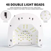 UV LED Nail Lamp For Fast Drying Gel Nail Phototherapy Machine 48 LEDs Manicure Salon Tool Equipment Professional Nail Light 4