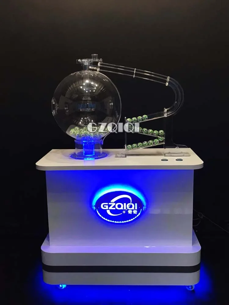 Air Mix Lottery Machine for lucky draw 1D 2D 3D 4D 5D 6D lotto games
