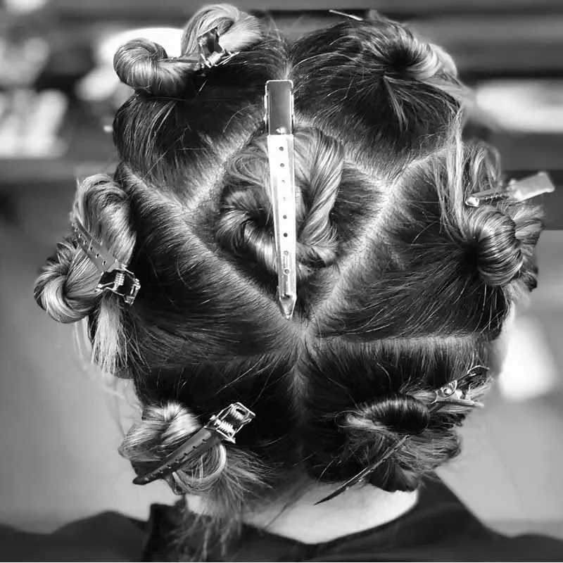 No Bend hair Professional Ladies Salon 10/20PCS Fixed hair Pin Curl Hairclip Makeup No Crease Hair Clip Hairdress Styling Tool