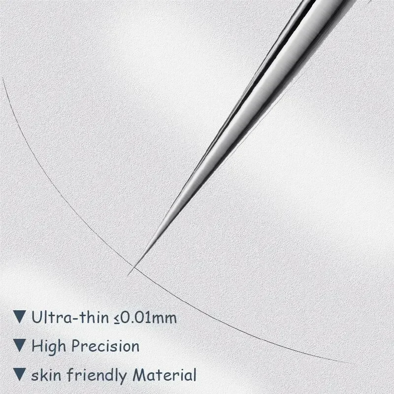 11Pcs Acne Needle Professional Tweezers Acne Remover Ultra-fine No. 5 Cell Pimples Blackhead Clip Facial Pore Cleaning Care Tool 3