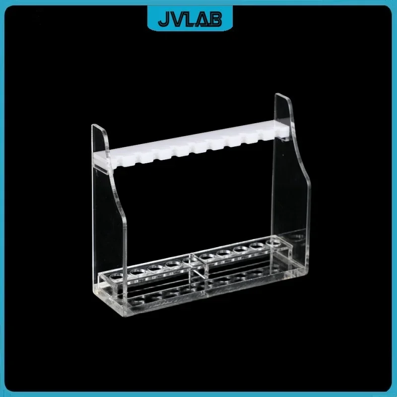 Westergren Tube Holder Plexiglass Rack For Erythrocyte Sedimentation Rate (ESR) Testing10-well Pack of 1/EA