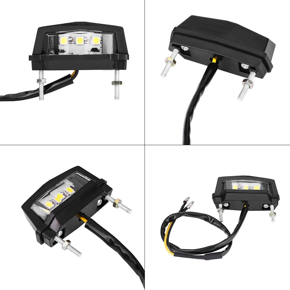 รูปสินค้า ไฟท้าย LED คุณภาพสูง สำหรับรถจักรยานยนต์ สีขาว