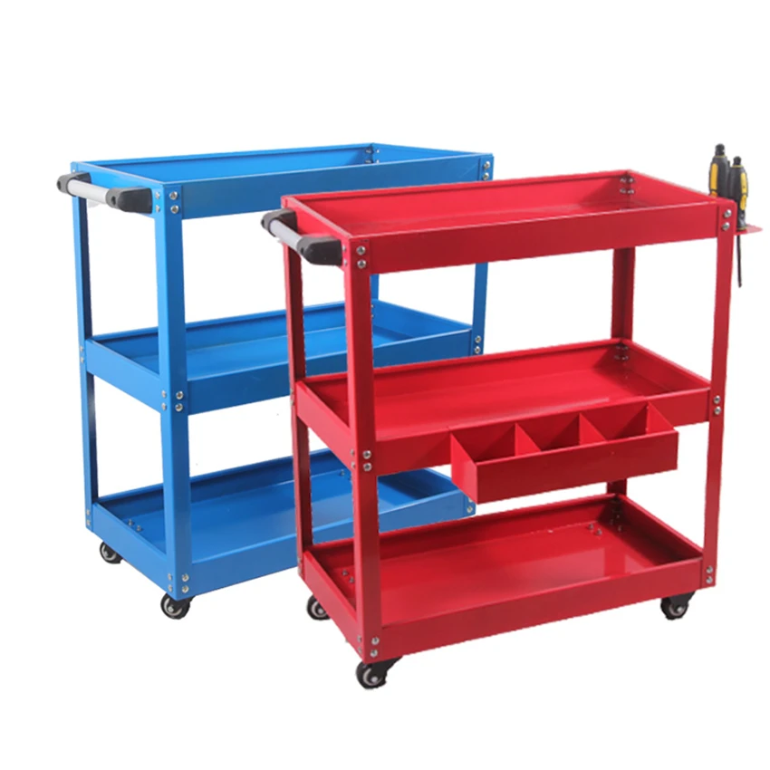 

Thickened Professional Tool Car Tool Cabinet Rack Maintenance And Assembly Parts Tool Cart Multi Functional Workshop Trolley