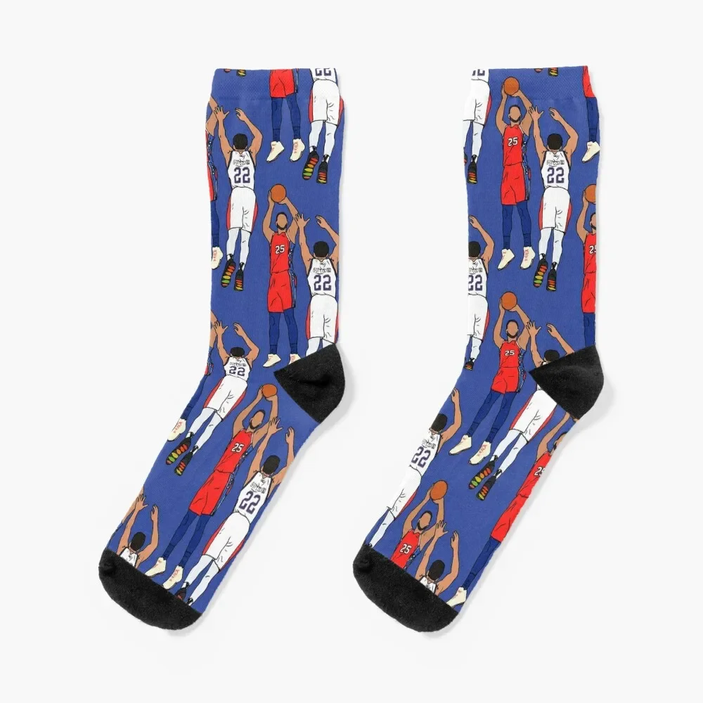 

Ben Simmons Makes His First Three Socks gift floral Socks For Men Women's