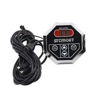 Digital Sauna Controller Wall Mount 35-110℃ Steam Generator Controller 1-12 Hours Setting for 3-27KW Sauna Heater 2