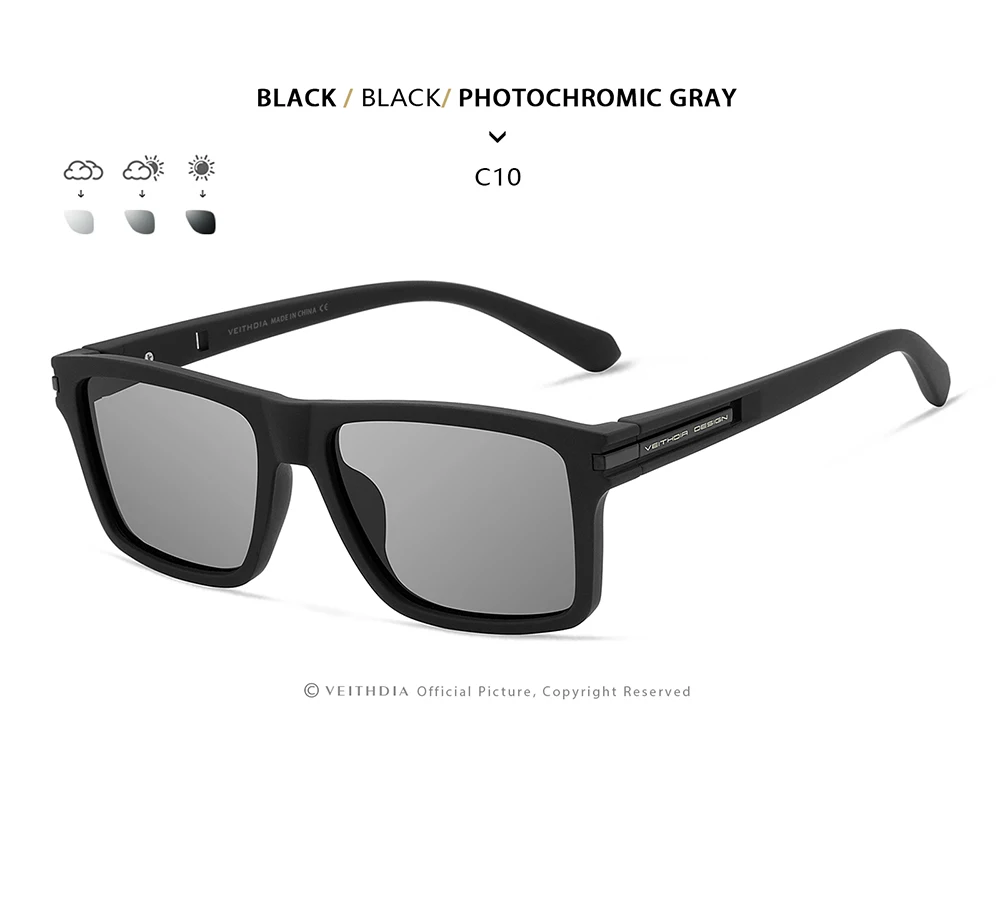 VEITHDIA Herren-Fahrradsonnenbrille, Sport-Kletterbrille, Laufbrille, Damenmode, UV400-Schutz, Schutzbrille QXH7918 – Detail 21