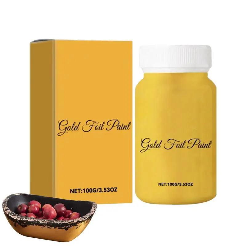 

Краска для мебели Золотая на водной основе, 100 г