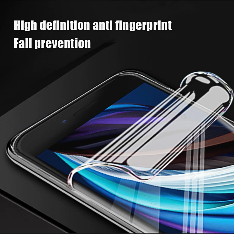 Full Glue Hydrogel Screen Protector Film - 4-Pack