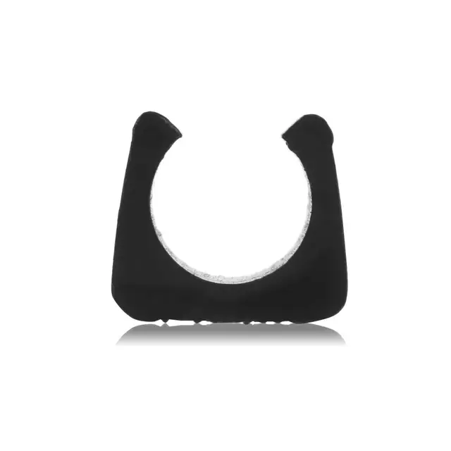 Coussin de jambe de chaise en forme de U durable, capuchons de tube non ald utiles, amortisseur anti-inclinaison avant, collier de serrage de tuyau de tabouret, protecteur de sol des foetus, 10 pièces 4