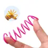 10Pcs Random Color Cat Spring Toys, Cat Spiral Springs for Indoor Cats, Colorful & Durable Plastic Spring Coils Attract to Swat, 2