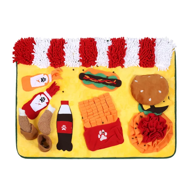 New Pet Sniffing Pad Dog Sniffing Pad Training Pad Foraging Hiding Smelling and Making Sounds for Dogs Toy Supplies 5