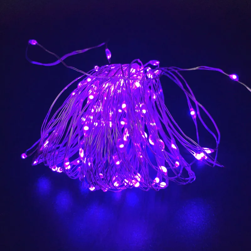 Vibrant LED Fairy String Lights - Battery-Powered Copper Wire for Festive Decor & Gift Giving
