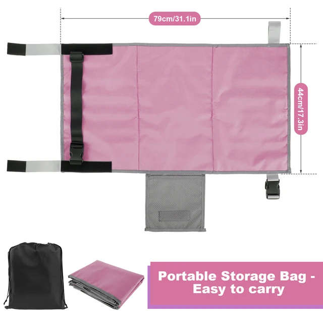Travel Airplane Bed for Children – Seat Extender with Footrest and Storage Bag 4