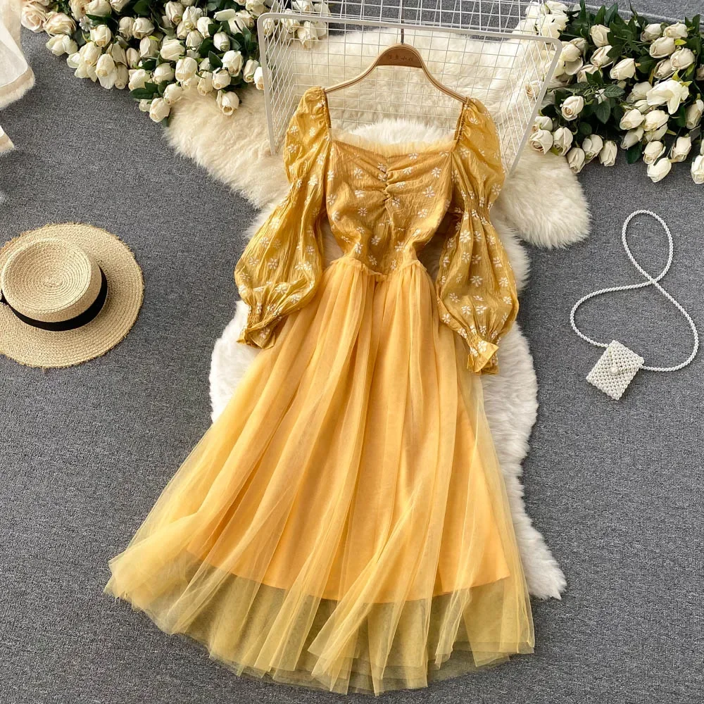 

summer dress pregnant women's ruffle skirt casual loose pleats GRAY22