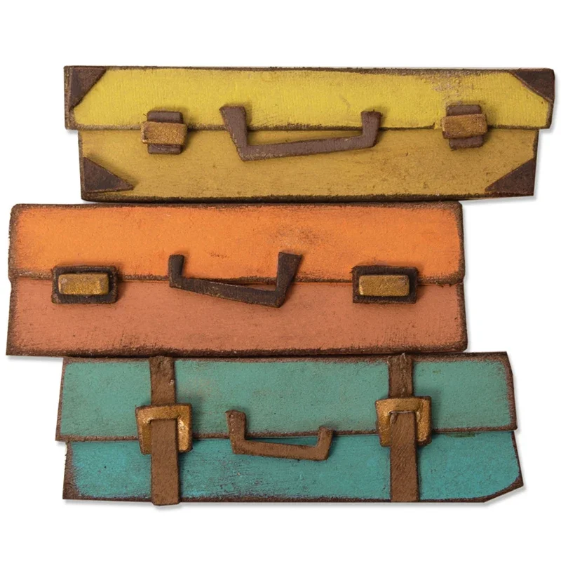 2023 New Hot Box Metal Cutting Dies Scrapbooking Paper Trunk Card Making And Stencil Per 3D Foil Die Cut Crafts Set No Timbri