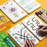 Children Montessori Drawing Toy Pen Control Training Color Shape Math Match Game Set Toddler Learning Activities Educational Toy 2