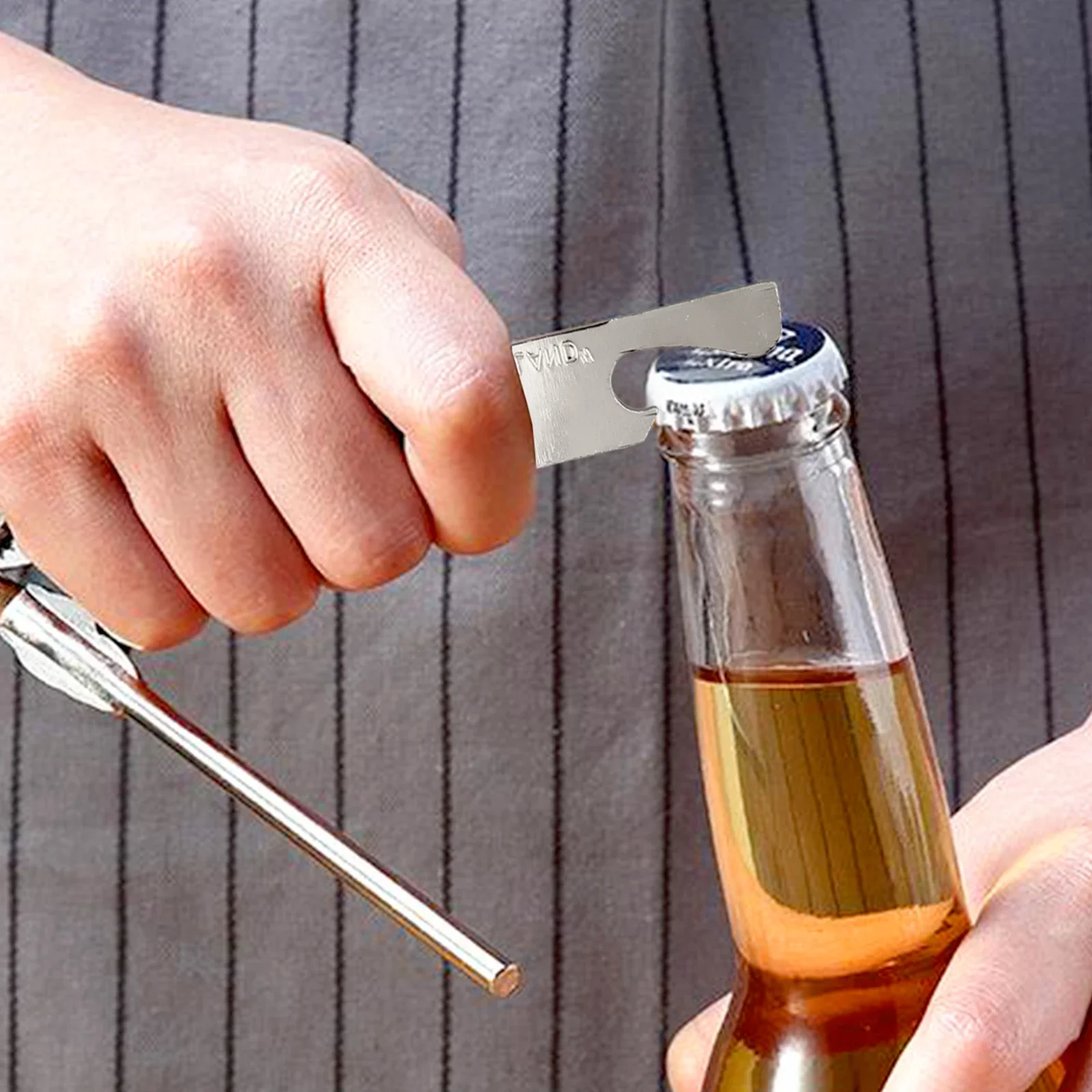 Multifunctional Stainless Steel Food Can Open All Kinds Of Bottles 15*5.8cm Knives Tool Set Kitchen Supplies