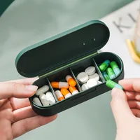 Portable Mini Pill Box – Sealed Medicine Organizer with Morning, Afternoon & Evening Reminders 4