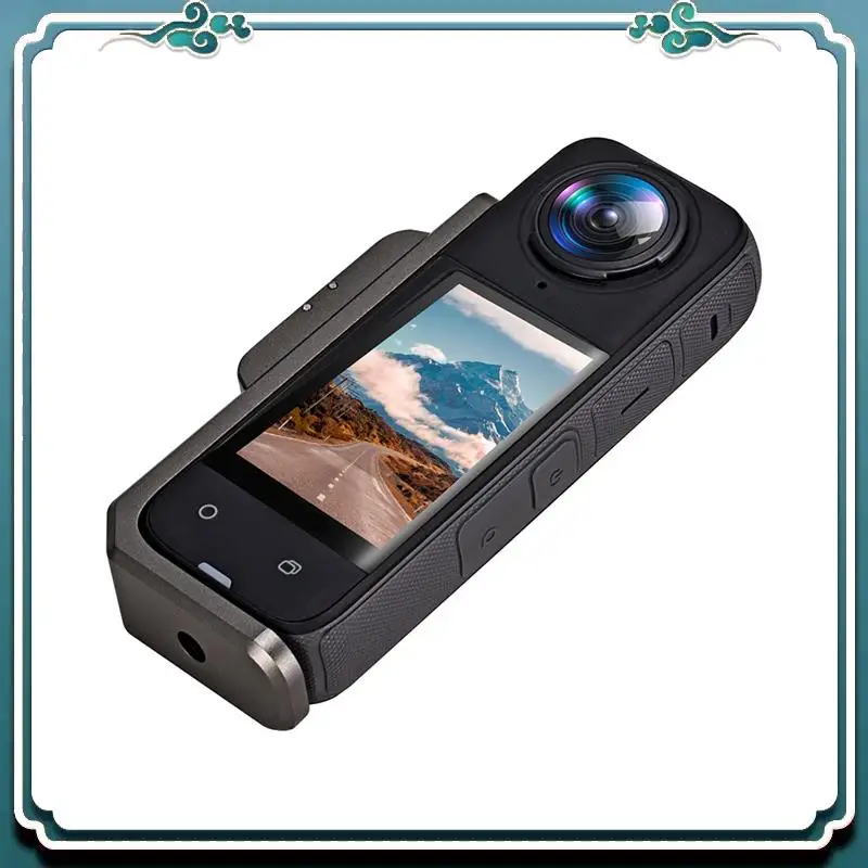 Insta360 X4 용 ABSK 카메라 어댑터 브래킷 수평 브래킷 파노라마 수평 수직 가변 1/4 커넥터 브래킷