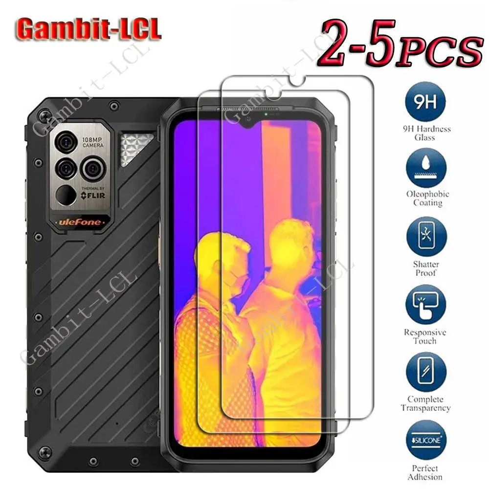 HD Original Tempered Glass For Ulefone Power Armor 19T 6.58" Armor19T Armor19 19 18 18T Screen Protection Protector Cover Film
