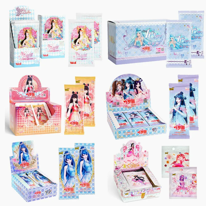 Ultima Carta Amico Ye Luoli Box Card Bp Sp Personaggio Anime Ice Princess Water Prince Sean Bloom E Flash Collection Card