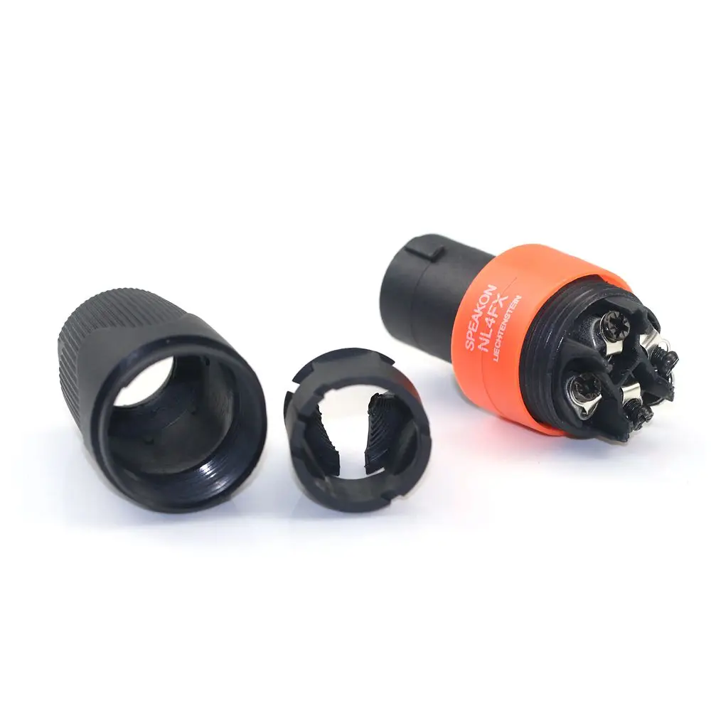 Dytabepl 30 Stück Speakon Stecker 4 Polig Nl4fx PA Lautsprecherstecker