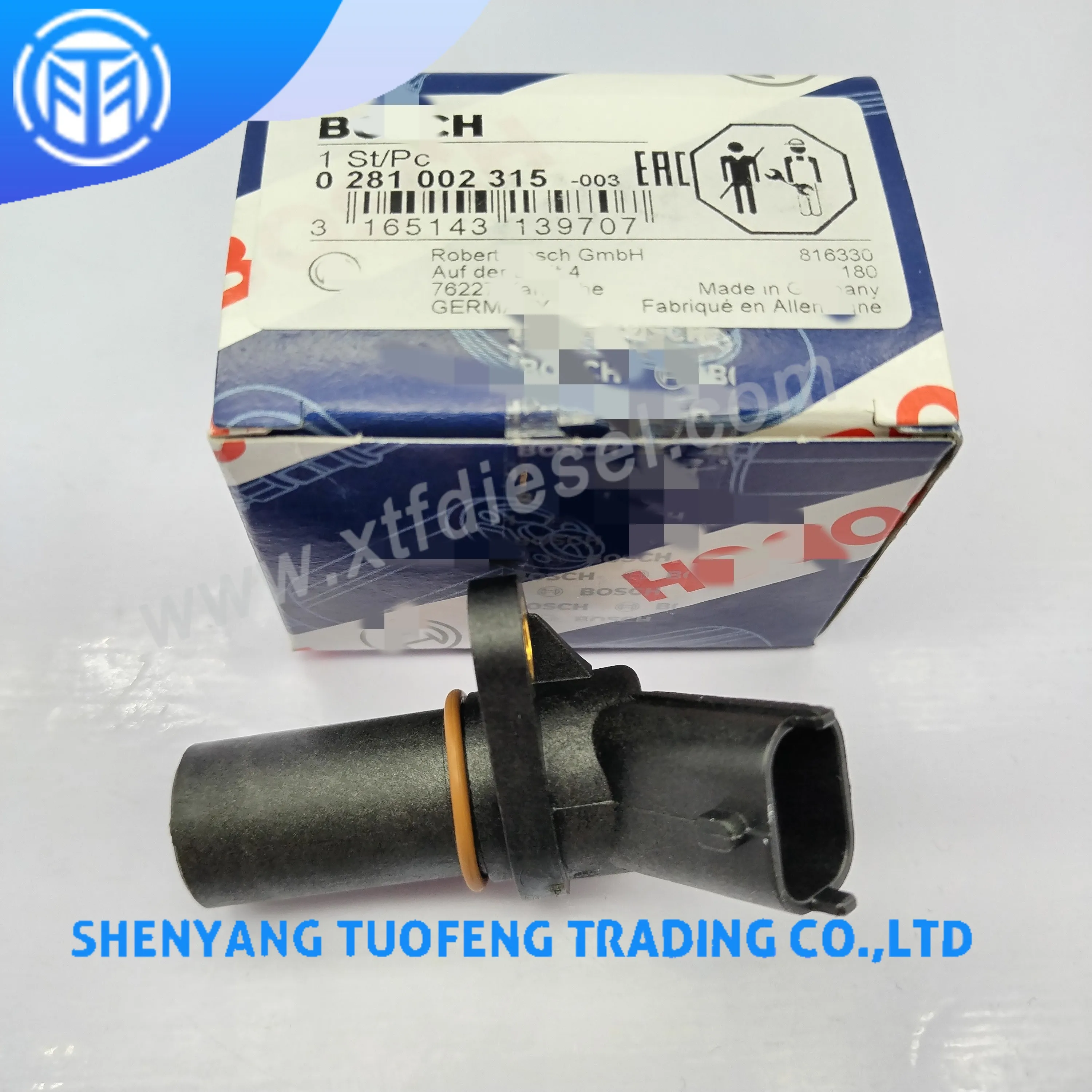 T.DI Original Diesel Fuel Common Rail 0 281 002 315 Crankshaft Position Sensor, 612600190232