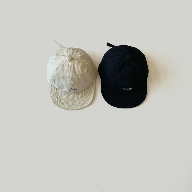 Baby Hat Spring Autumn Korean Version Hats New Boys Girls Sunscreen Soft Brim Caps Shade Children's Baseball Cap 1 2 3 4 Years 3
