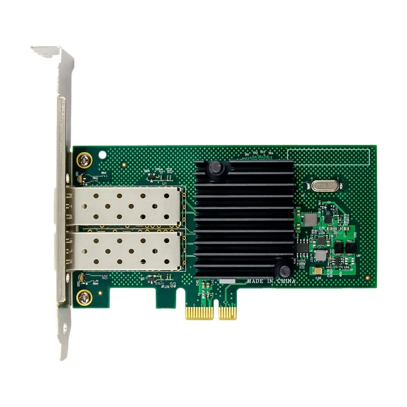 

Сетевая карта I350AM2, Pci Express X Gen 2,1, ГТ/с, двойной оптический порт, Gigabit Ethernet Сетевая карта