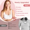 Hands Free Breast Pump Electric Wearable Breast Pump 3 Modes & 12 Levels Portable Wireless Breast Pump Low Noise Breastfeeding 3