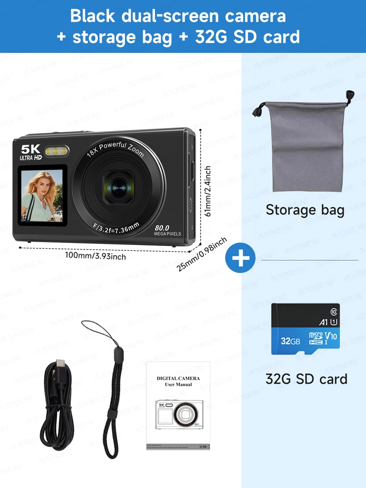 Set Fotocamera Nera 2