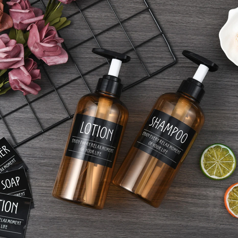 Soap Dispenser Shampoo Dispenser 3pcs