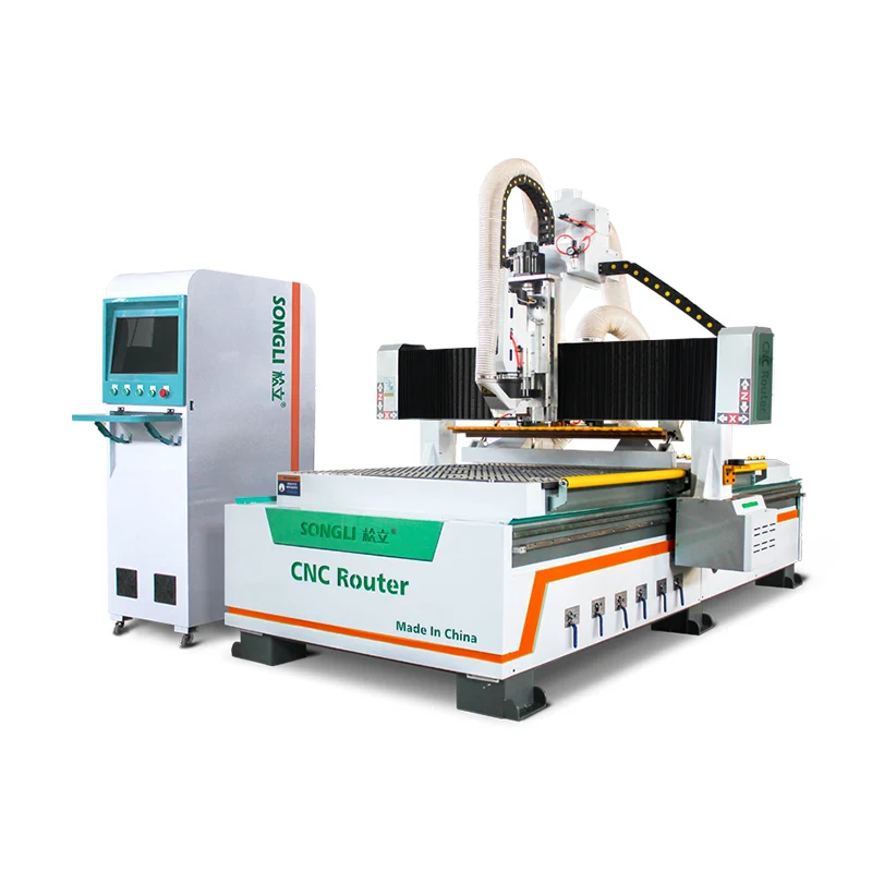 Machinery 1300*2500mm 4*8 ft Automatic tool change ATC 1325 2030 CNC Router Machine with 8 Tools for Furniture Making