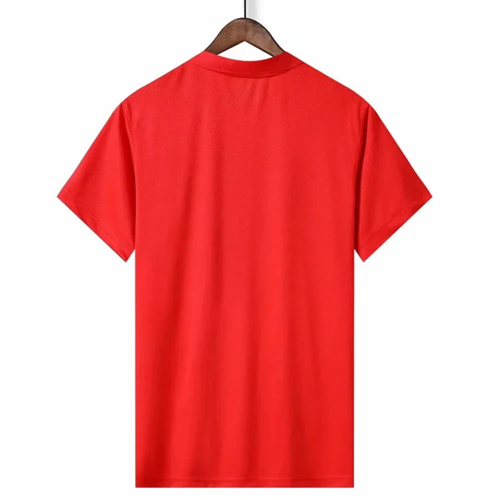 Sports Clothes Quick Drying Table Tennis Clothes Men Shirt T-shirt Printing Badminton Uniforms Summer Running sports Suit