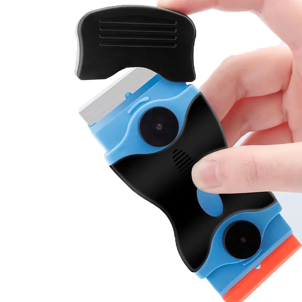 Razor Blade Scraper, Razor Blade Scrapers, Car Sticker Remover, Glue Removal Scraper, Car Vinyl Scraper, Car Film Scraper, Window Scraper Tool, Window Scraper, Scraper Tool Kit, Automotive Film Tools | 41PCS/Set Double Edge Razor Blade Scraper for Car Sticker Decals Labels Remover Tool Window Tint Clean Vinyl Spatula