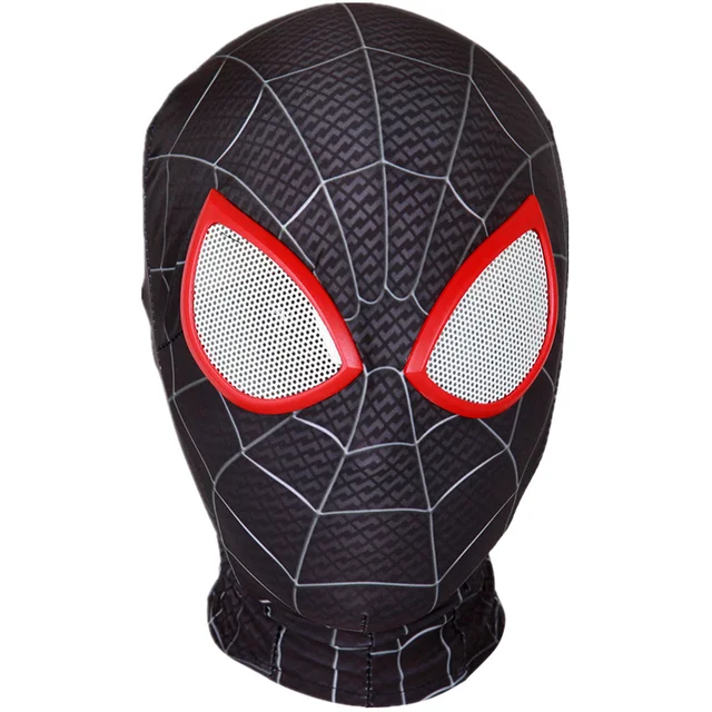 Maschera Da Uomo Ragno - Costume Per Adulti E Bambini, Con Lenti E Cerniera Invisibile - Foto 7