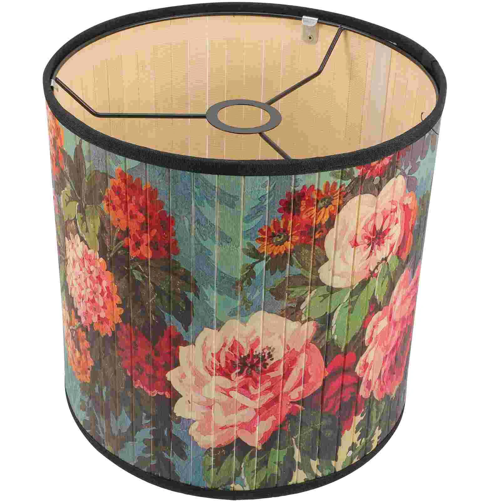 

Floor Lamp Shade Replacement Fabric Lampshade Folding Flower Lamp Cover Ceiling Light Lamp Cover Pendant Light Covers for Table