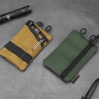 Tactical EDC Pouch Wallet Bag Mini Waist Fanny Bag Card Key Belt Waist Pack Pocket Camping Hiking Hunting Outdoor Coin Purse 2